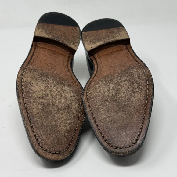 Paolo De Marco Monk Strap Dress Shoes Mens 8.5 Gray Leather Cap Toe Wedding main image 7